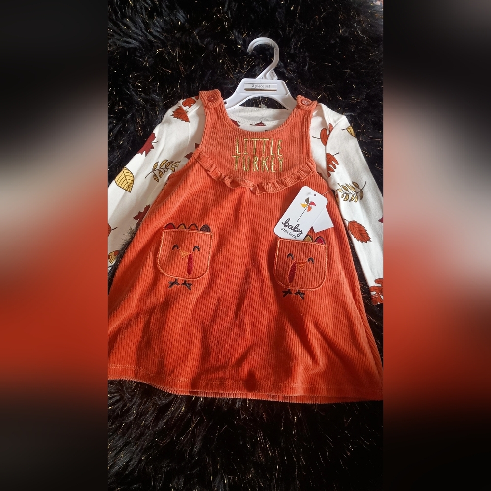 Thanksgiving Baby Girl Outfit